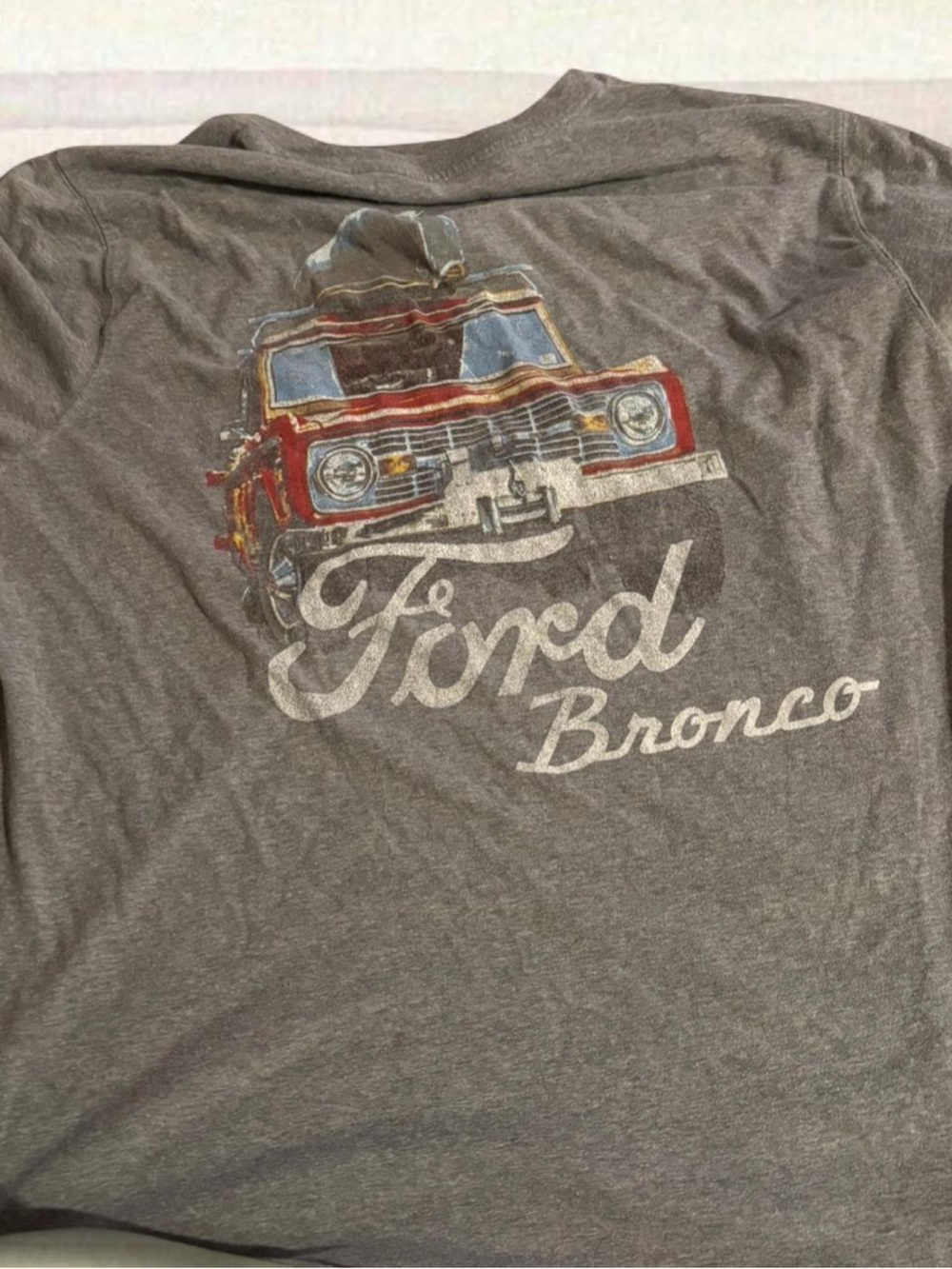 Goodfellow & Co Gray Ford Licensed Graphic Tee